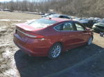 2017 Ford Fusion Se Phev Красный vin: 3FA6P0PU7HR154981