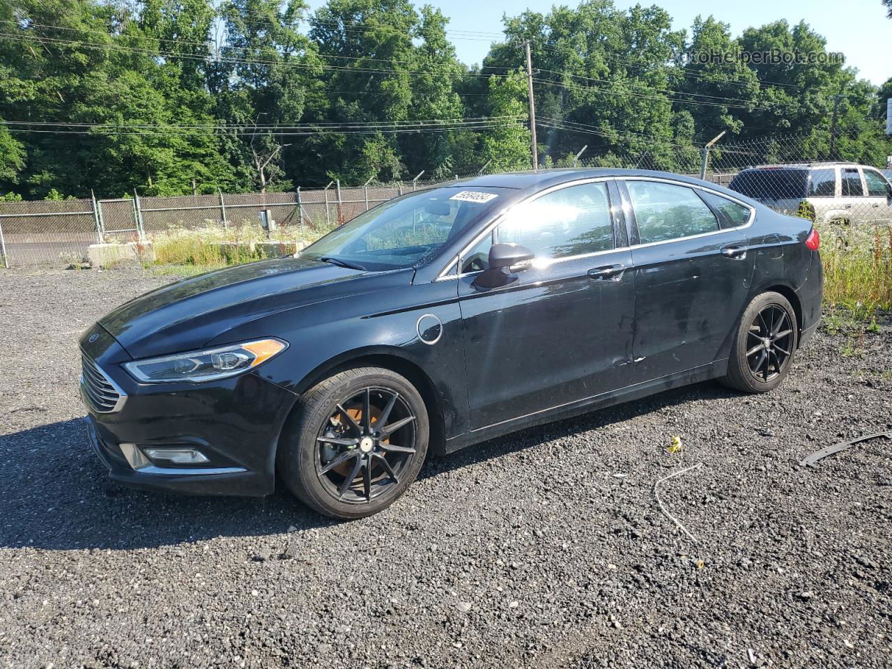 2017 Ford Fusion Se Phev Black vin: 3FA6P0PU8HR173667