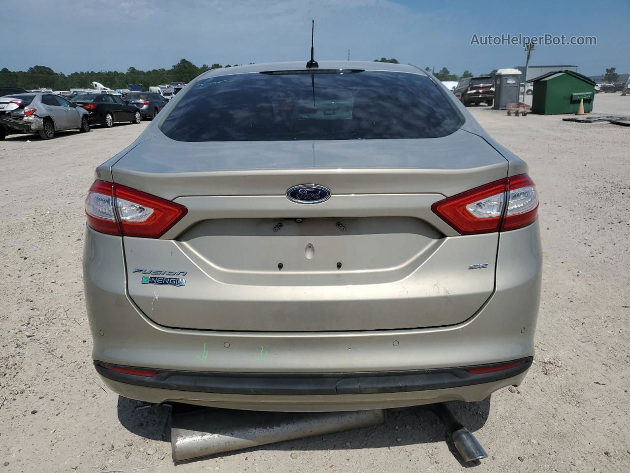 2015 Ford Fusion Se Phev Gold vin: 3FA6P0PU9FR265030