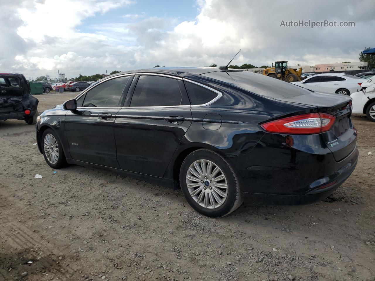 2016 Ford Fusion Se Phev Black vin: 3FA6P0PU9GR348491