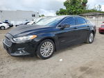 2016 Ford Fusion Se Phev Черный vin: 3FA6P0PU9GR348491