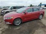 2017 Ford Fusion Se Phev Red vin: 3FA6P0PU9HR364305