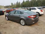 2013 Ford Fusion Se Phev Gray vin: 3FA6P0PUXDR351637