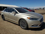 2017 Ford Fusion Titanium Hev Желто-коричневый vin: 3FA6P0RU0HR306354