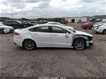 2019 Ford Fusion Hybrid Titanium White vin: 3FA6P0RU0KR105447