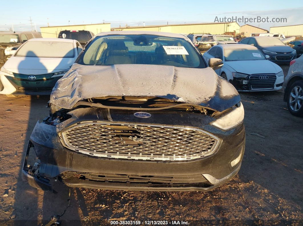 2019 Ford Fusion Hybrid Titanium Black vin: 3FA6P0RU2KR109449