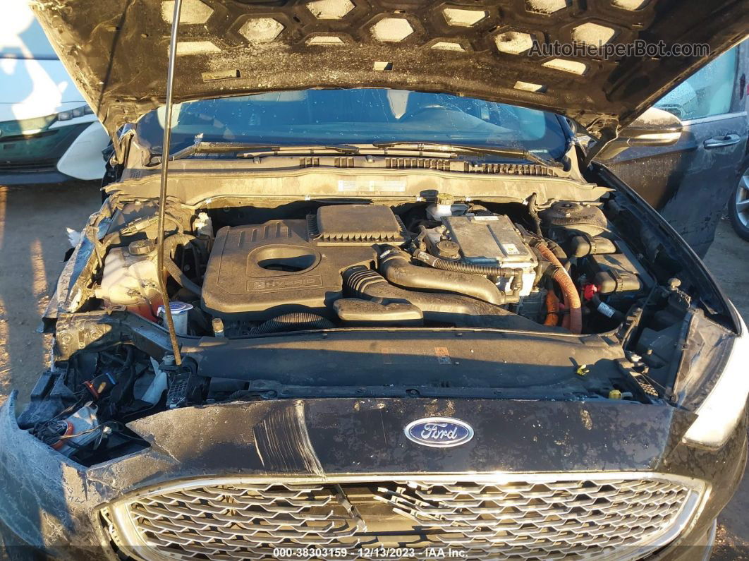 2019 Ford Fusion Hybrid Titanium Black vin: 3FA6P0RU2KR109449