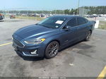 2019 Ford Fusion Hybrid Titanium Blue vin: 3FA6P0RU2KR273655