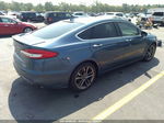 2019 Ford Fusion Hybrid Titanium Blue vin: 3FA6P0RU2KR273655