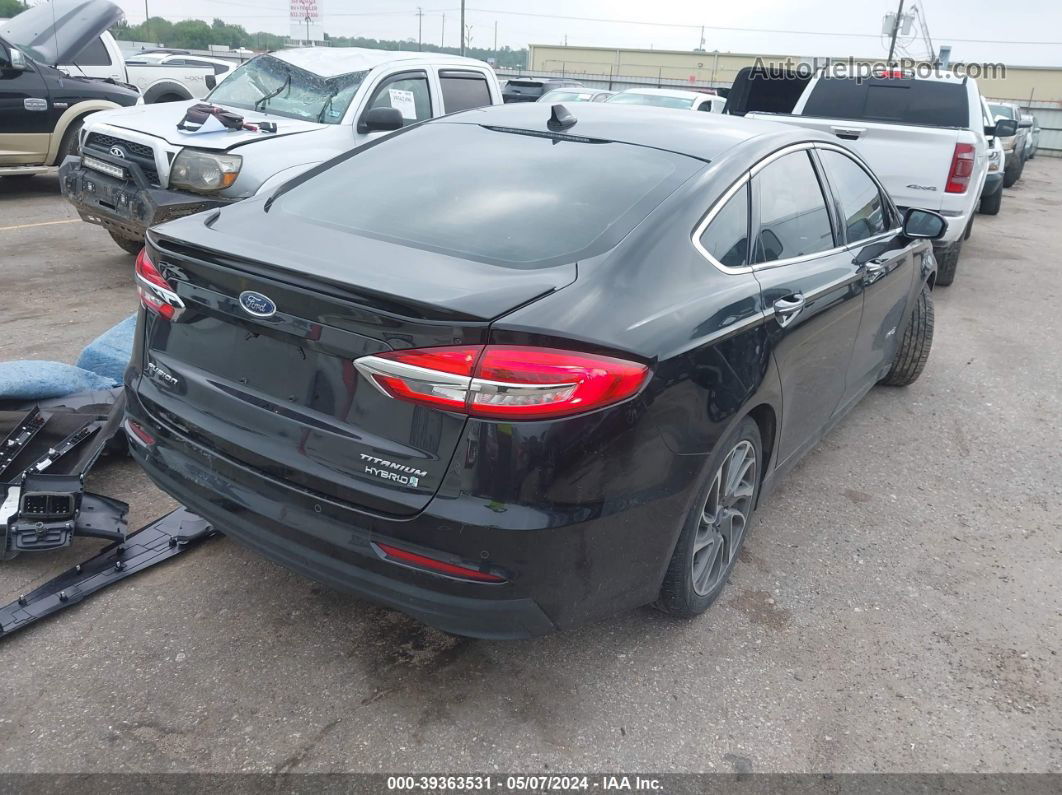 2019 Ford Fusion Hybrid Titanium Black vin: 3FA6P0RU3KR223864