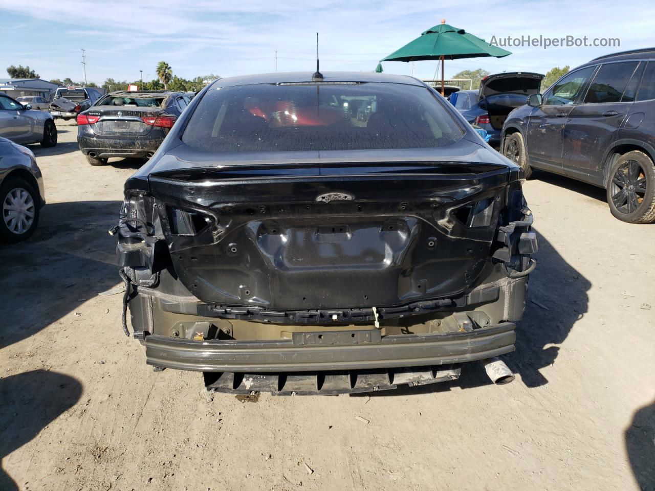 2014 Ford Fusion Titanium Hev Black vin: 3FA6P0RU4ER398144