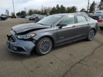 2017 Ford Fusion Titanium Hev Gray vin: 3FA6P0RU4HR223784