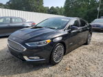 2018 Ford Fusion Titanium/platinum Hev Black vin: 3FA6P0RU4JR235164