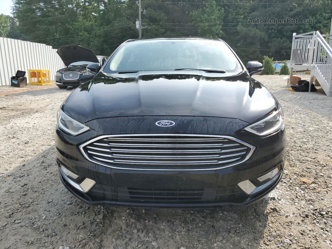 2018 Ford Fusion Titanium/platinum Hev Black vin: 3FA6P0RU4JR235164