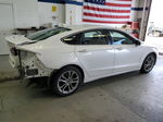 2020 Ford Fusion Titanium White vin: 3FA6P0RU4LR139750