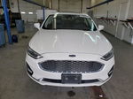 2020 Ford Fusion Titanium White vin: 3FA6P0RU4LR139750