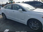 2019 Ford Fusion Hybrid Titanium White vin: 3FA6P0RU5KR120509