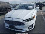 2019 Ford Fusion Hybrid Titanium White vin: 3FA6P0RU5KR120509