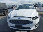 2019 Ford Fusion Hybrid Titanium White vin: 3FA6P0RU5KR120509