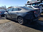 2019 Ford Fusion Titanium Gray vin: 3FA6P0RU5KR120784