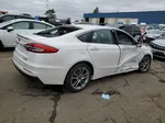 2019 Ford Fusion Titanium White vin: 3FA6P0RU5KR258888