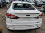 2019 Ford Fusion Titanium White vin: 3FA6P0RU5KR258888