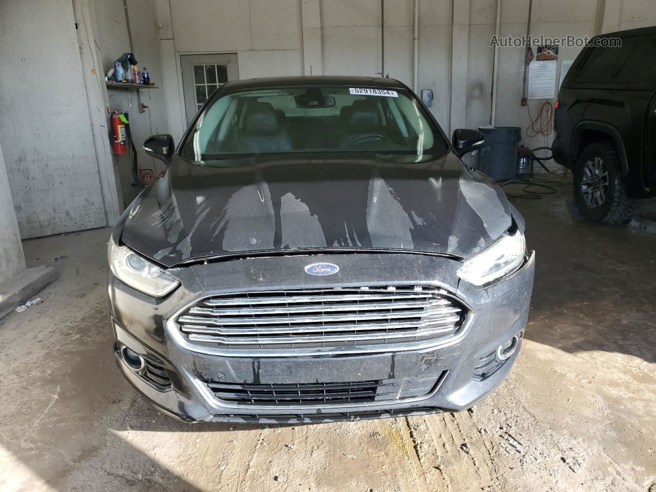 2014 Ford Fusion Titanium Hev Black vin: 3FA6P0RU6ER246706