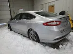 2016 Ford Fusion Titanium Hev Silver vin: 3FA6P0RU6GR155437