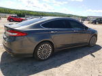 2017 Ford Fusion Titanium Hev Gray vin: 3FA6P0RU6HR309646