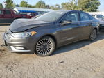 2017 Ford Fusion Titanium Hev Gray vin: 3FA6P0RU6HR368518