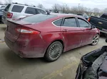 2014 Ford Fusion Titanium Hev Красный vin: 3FA6P0RU7ER388577