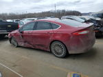 2014 Ford Fusion Titanium Hev Red vin: 3FA6P0RU7ER388577