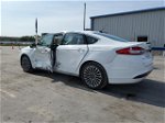 2017 Ford Fusion Titanium Hev White vin: 3FA6P0RU7HR254561