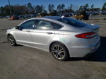 2019 Ford Fusion Titanium Серебряный vin: 3FA6P0RU7KR105073