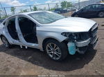 2019 Ford Fusion Hybrid Titanium Silver vin: 3FA6P0RU8KR106765