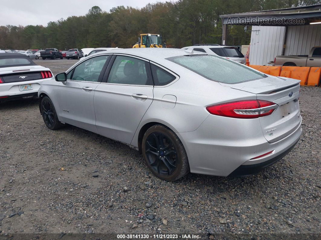 2019 Ford Fusion Hybrid Titanium Серебряный vin: 3FA6P0RU8KR259467