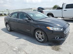 2015 Ford Fusion Titanium Hev Black vin: 3FA6P0RU9FR104559