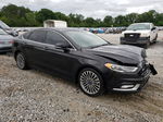 2017 Ford Fusion Titanium Hev Black vin: 3FA6P0RU9HR301637