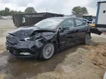 2017 Ford Fusion Titanium Hev Черный vin: 3FA6P0RU9HR315960