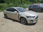 2019 Ford Fusion Titanium Beige vin: 3FA6P0RU9KR123834