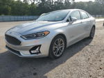 2019 Ford Fusion Titanium Silver vin: 3FA6P0RU9KR202937