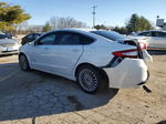 2014 Ford Fusion Titanium Hev White vin: 3FA6P0RUXER283919