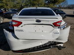 2014 Ford Fusion Titanium Hev White vin: 3FA6P0RUXER283919