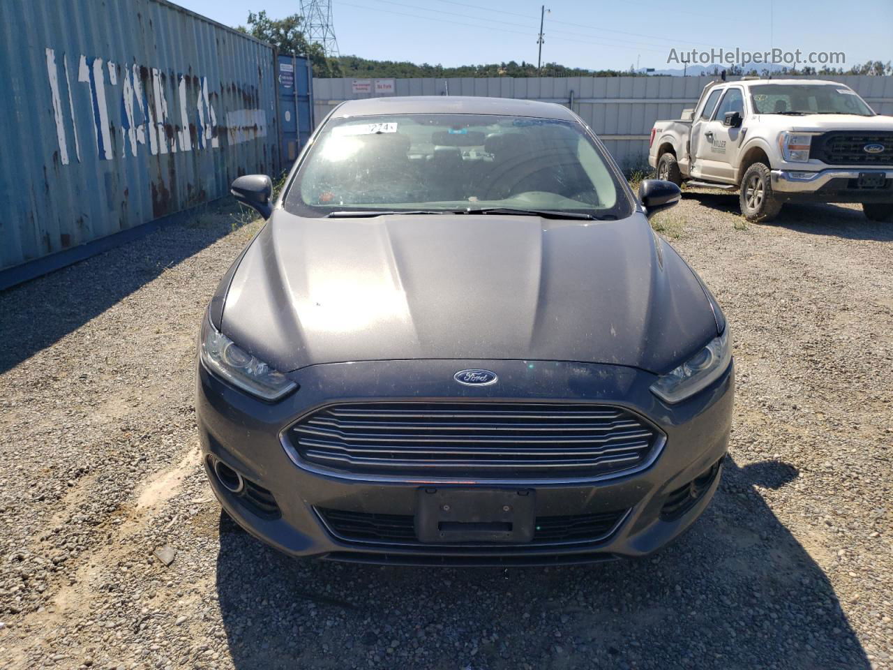 2016 Ford Fusion Titanium Hev Gray vin: 3FA6P0RUXGR246887