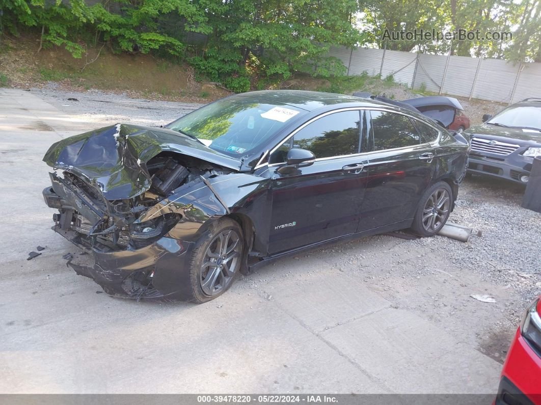 2019 Ford Fusion Hybrid Titanium Black vin: 3FA6P0RUXKR102720