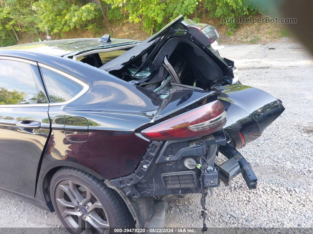 2019 Ford Fusion Hybrid Titanium Black vin: 3FA6P0RUXKR102720