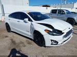 2019 Ford Fusion Hybrid Titanium Белый vin: 3FA6P0RUXKR140870