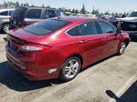 2016 Ford Fusion Titanium Phev Red vin: 3FA6P0SU0GR304581