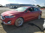 2020 Ford Fusion Titanium Red vin: 3FA6P0SU0LR171279