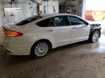 2013 Ford Fusion Titanium Phev White vin: 3FA6P0SU1DR310420